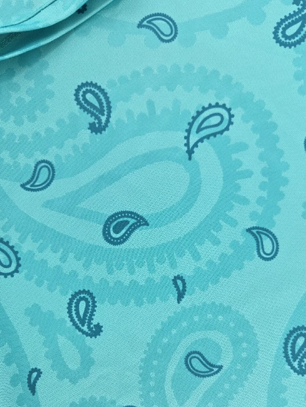 Nike Women's Teal Paisley Short Sleeve Performance Tee